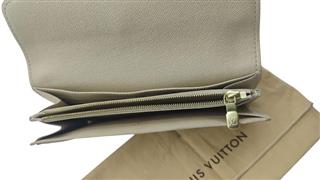 Louis Vuitton Sarah Damier Azur Canvas Long Wallet N63208